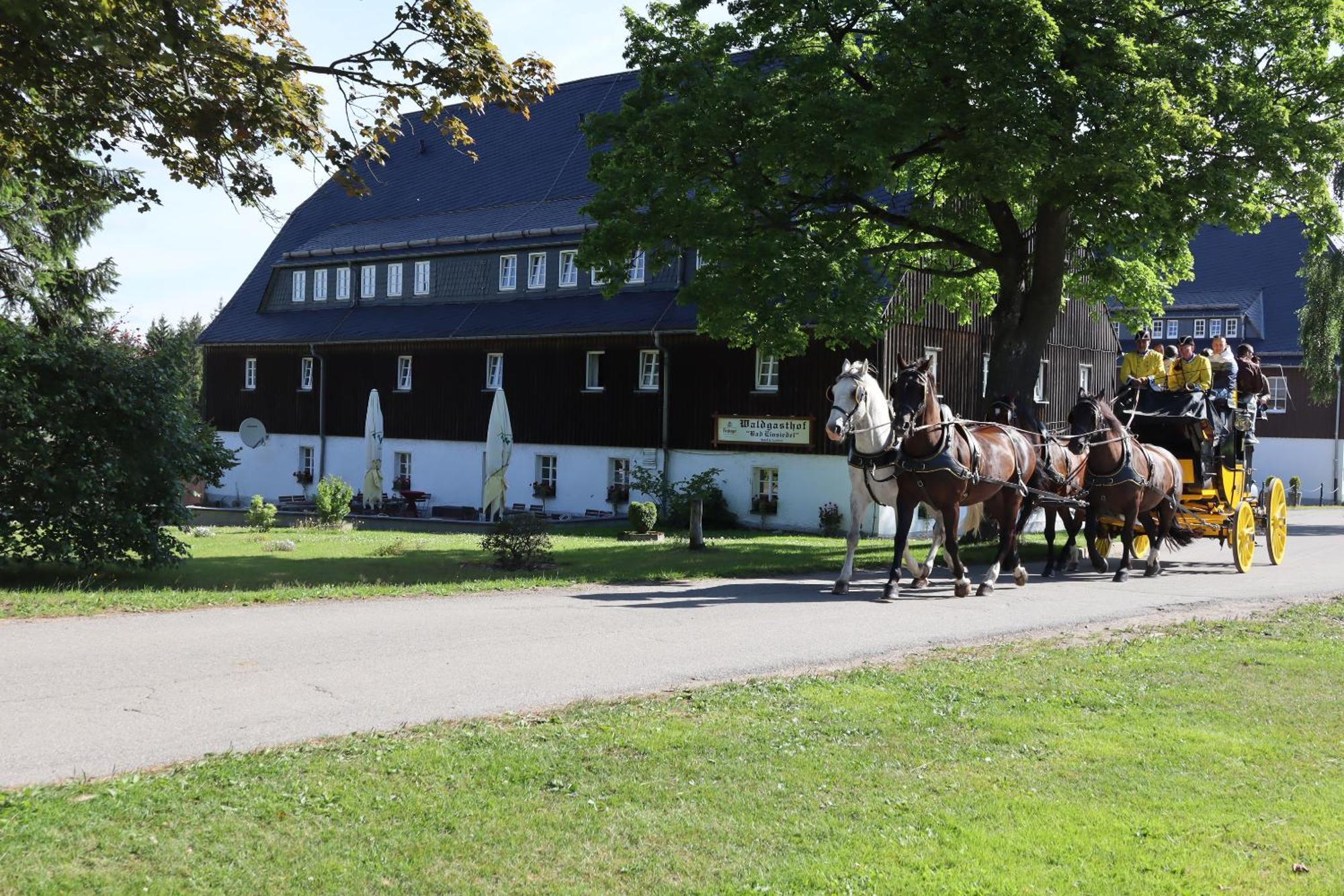 Waldgasthof Bad Einsiedel Seiffen Exterior foto